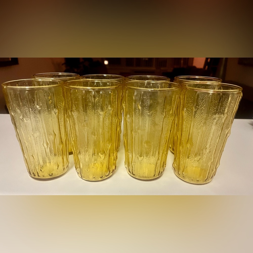 Anchor Hocking Tahiti Honey Gold